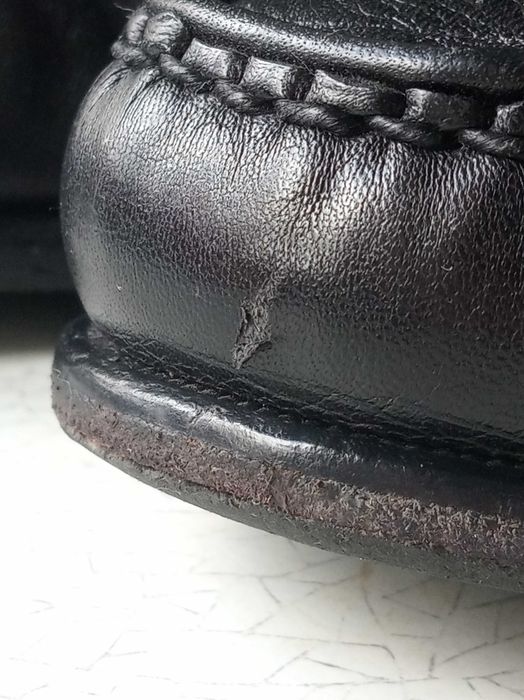 Кожаные туфли мокасины лоферы LOAKE, Англия, размер UK 9, длина стельки 28 см