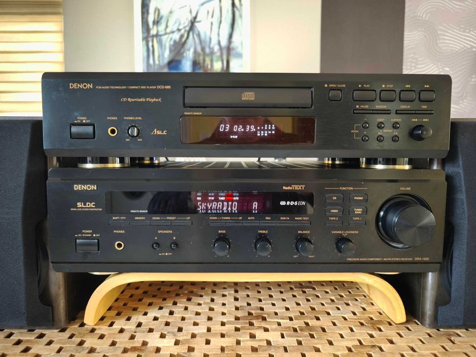 *Zarezerwowany* Denon DRA 1000 + DCD 685    ( Opcja: JVC UX BS1013)