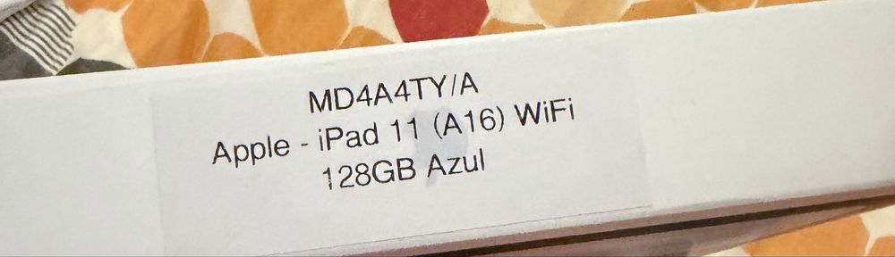Ipad A16 128gb wifi