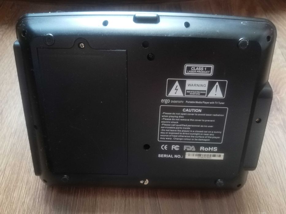 DVD Ergo TF-DVD0733TV 7"