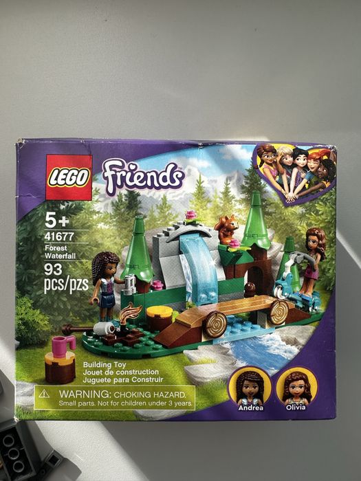 Lego Friends 41679 Будиночок в лісі + Lego Friends 41677 Водоспад