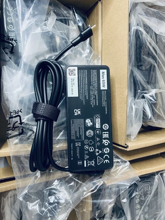 Лот 10/Зарядний пристрій / Блок живлення /Type-C 65/ Dell, HP, Lenovo.