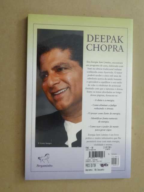 Energia sem Limites de Deepak Chopra