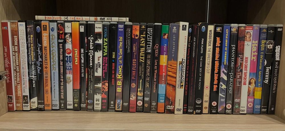 Colecção dvd’s musicais