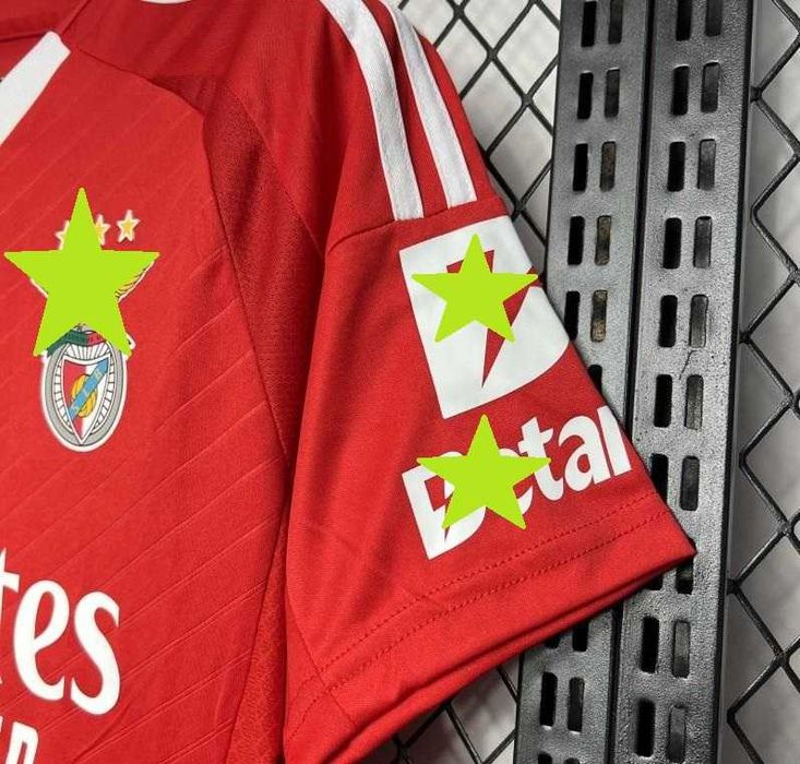 camisolas Benfica SLB