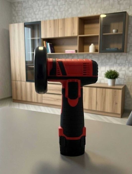 Міні акумуляторна болгарка з кейсом 2 акуми 5 дисків