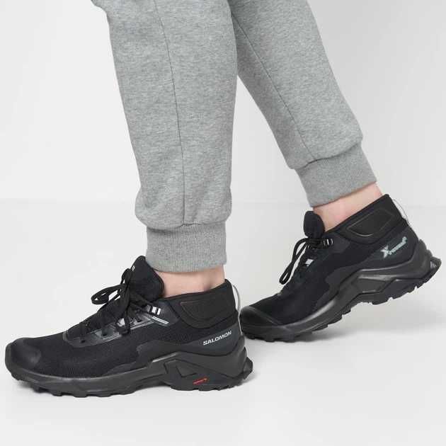 Чоловічі черевики з мембран Salomon X Reveal Chukka 43.5 27.5 см Чорні