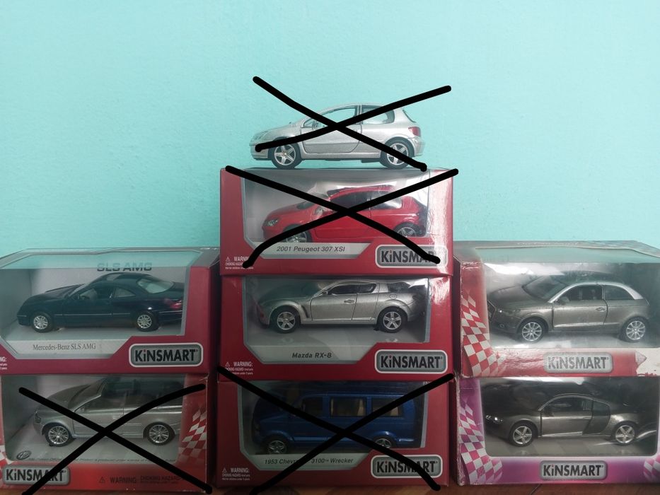 Модельки Kinsmart. ЦІНИ В ОПИСІ