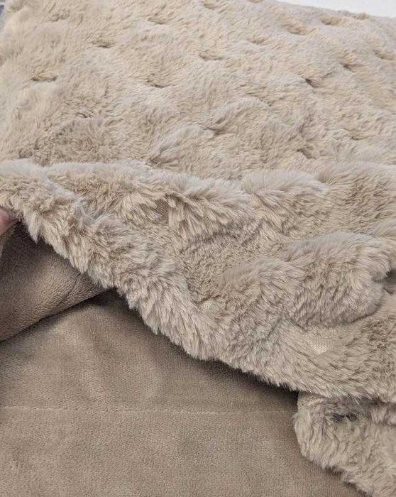 Розкішний плед кролик, шиншила євро