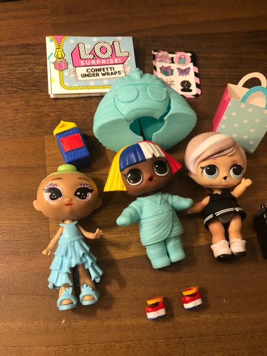 Laleczki LOL 3 sztuki