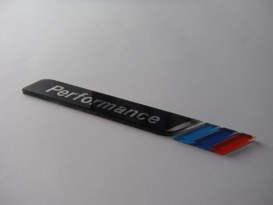 Наклейка на крыло стекло BMW Performance E36 E38 E39 E60 E90 F10 БМВ