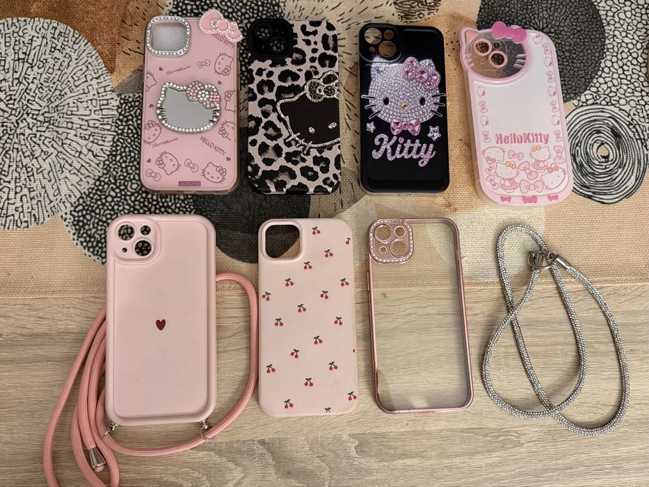 iPhone 14 plus com capas e película