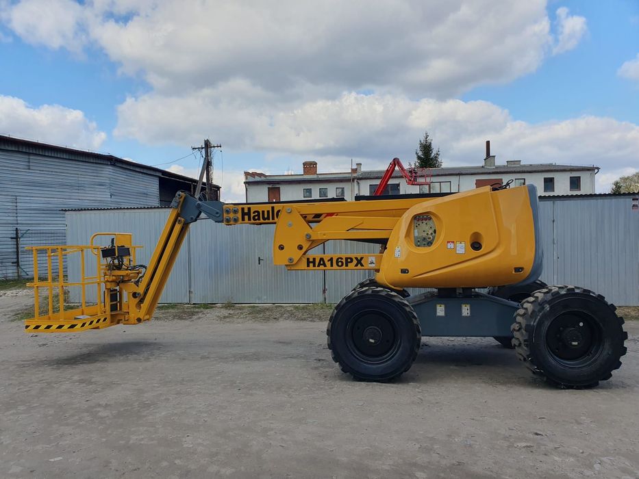 Podnośnik przegubowy koszowy Haulotte HA16PXNT 4WD Zwyżka 4 koła skrętne