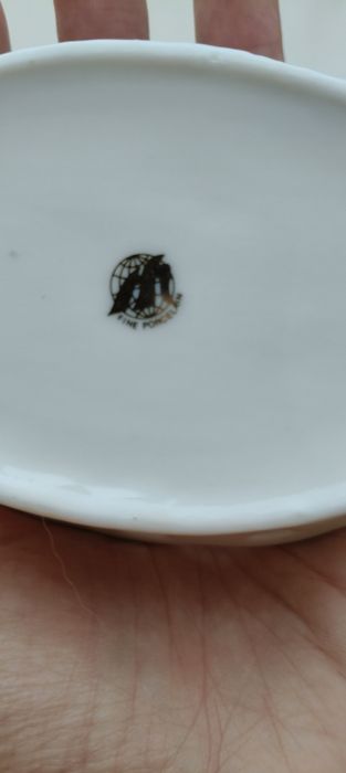 Taça decorativa porcelana fina