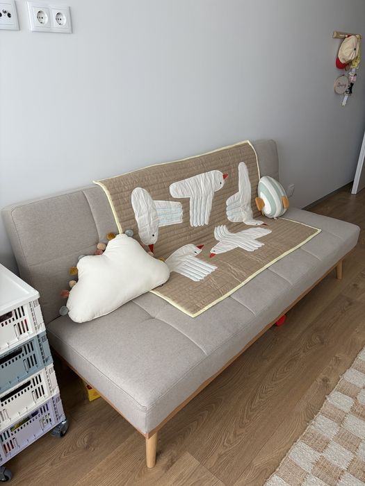 Sofá cama estilo nórdico