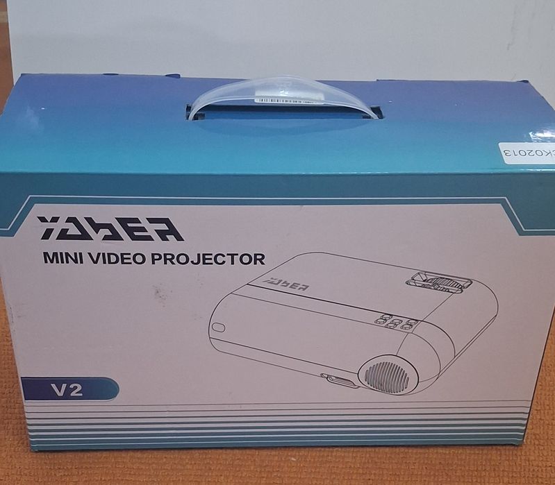 Mini Projetor de Vídeo Yaber V2 Branco
