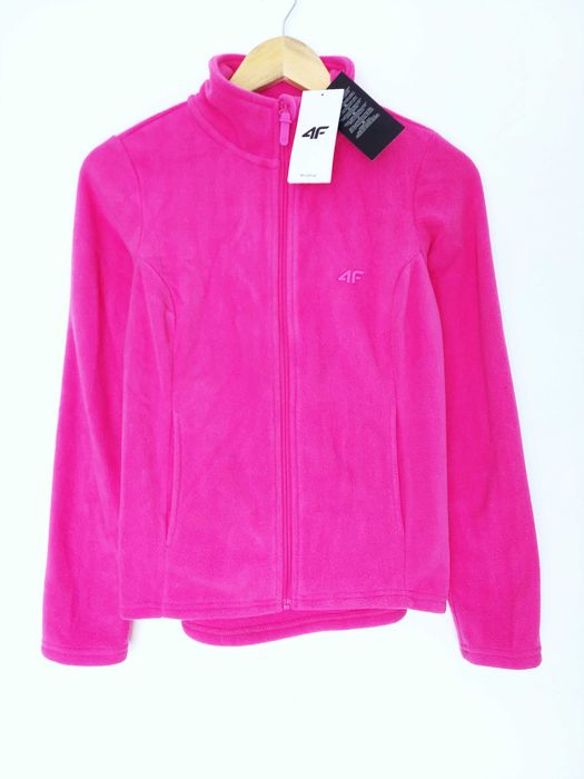 4F Nowy Polar XS/34 regular kurtla bluza bluzka róz swetr top