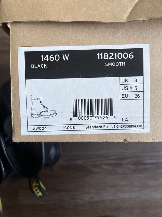 Dr. Martens 1460 Black Smooth