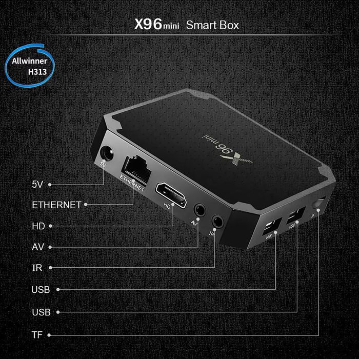 Box Android 9.0, nova, nunca usada