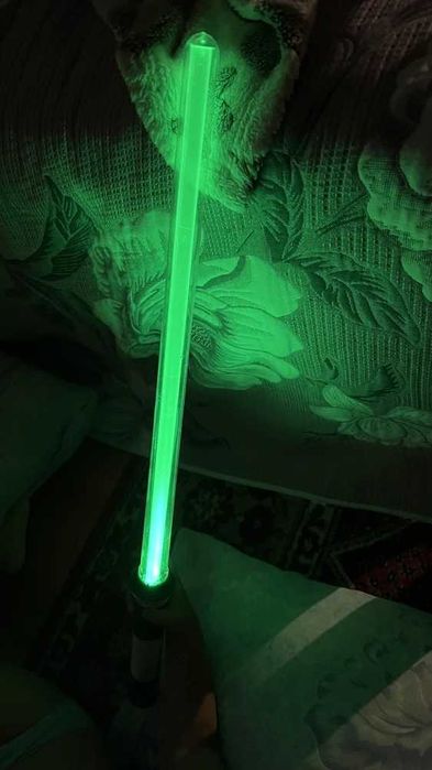 Световой меч джедая купить детский новый 12-цветный длина 66см с батар