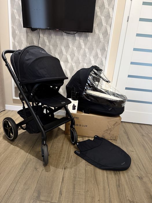 Cybex Balios S LUX  Black візочок , дитяча коляска