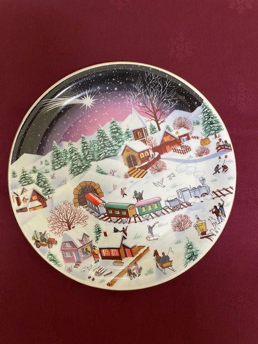 Pratos coleção Natal Spal (8 unidades)