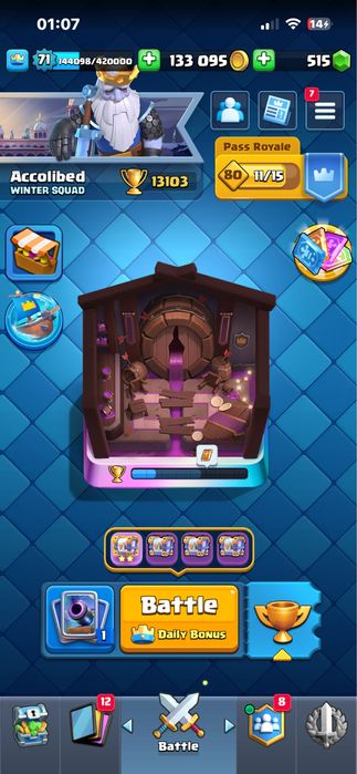 аккаунт клеш рояль