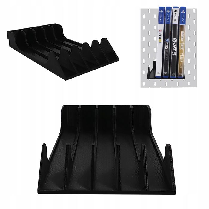 Mocowanie Na Gry Playstation 4 I 5 Do Tablicy Perfomowanej Ikea Skadis