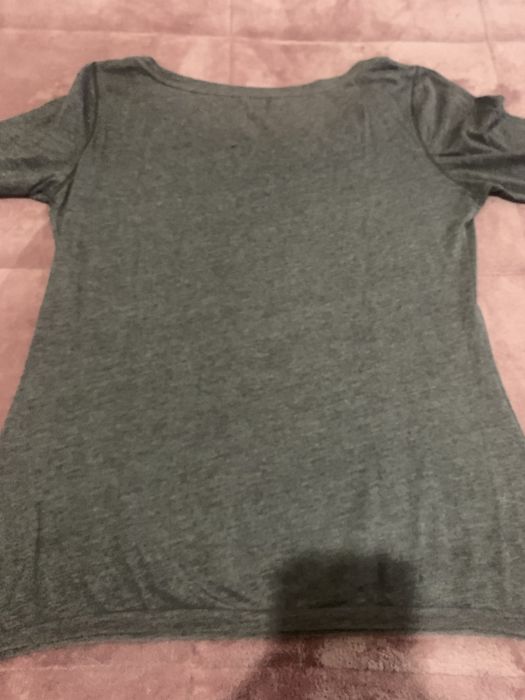 Camisola mulher “Pull&Bear” tamanho M castanha manga a 3/4