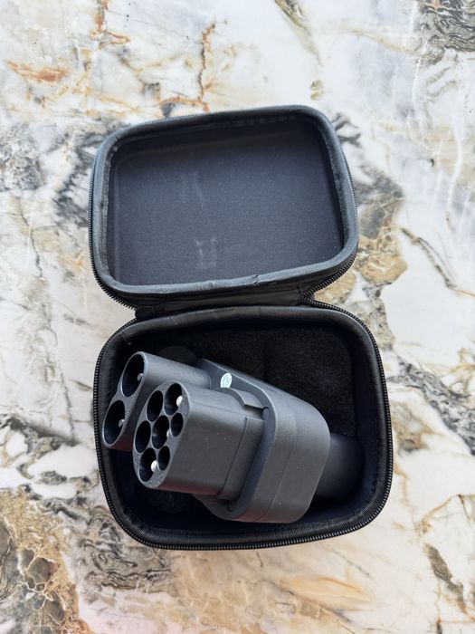 Перехідник, адаптер, зарядка Tesla US – CCS2 + Type2 1000V 250A combo2