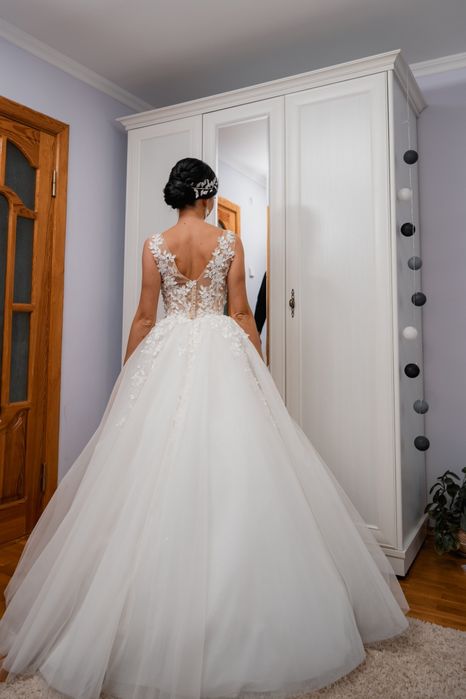 Весільна сукня біла, розмір S