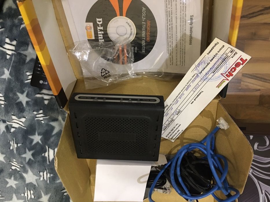 Модем маршрутизатор D-Link 2500U