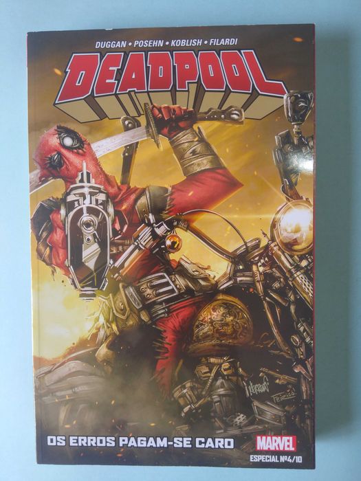 MARVEL ESPECIAL Nº 1 a 7 - Ed. Goody - Deadpool, Thor, Campeões etc