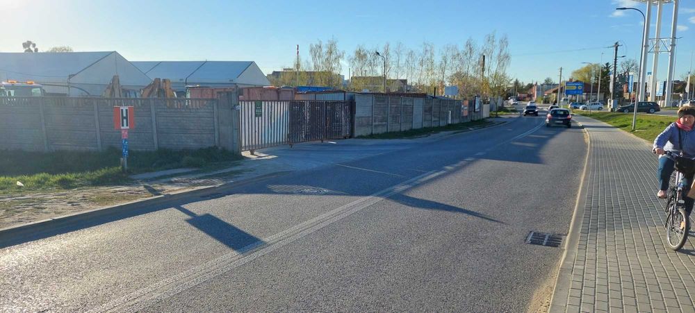 Miejsce pod reklamę Kowale wjazd castorama