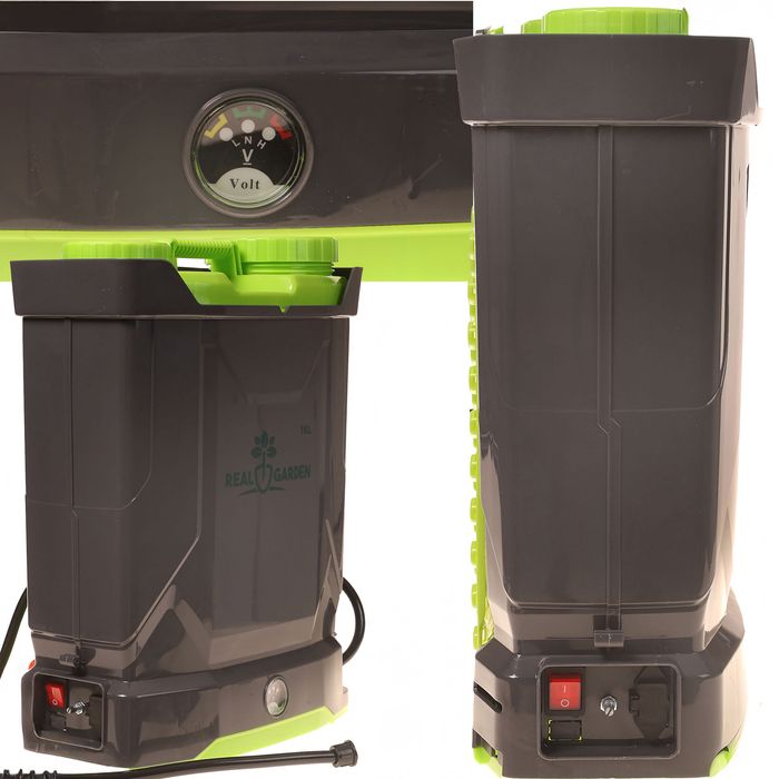 Opryskiwacz Plecakowy Akumulatorowy Elektryczny 16L Zestaw Do Ogrodu