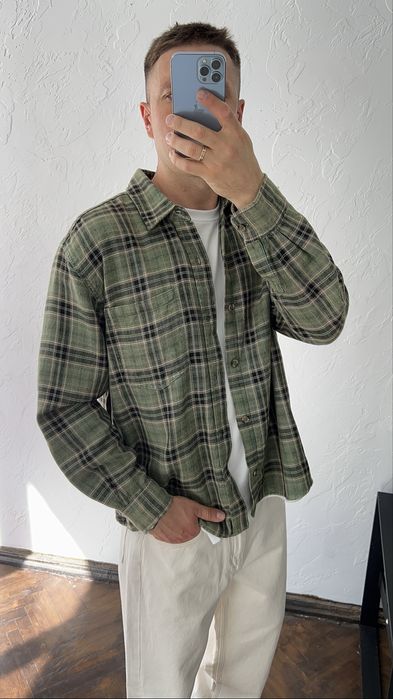 NEW ! ORIGINAL ! Чоловіча сорочка в клітинку PULL&BEAR