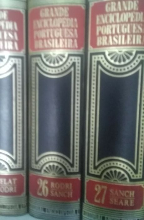 Grande enciclopédia Português/Brasileira ,40volumes