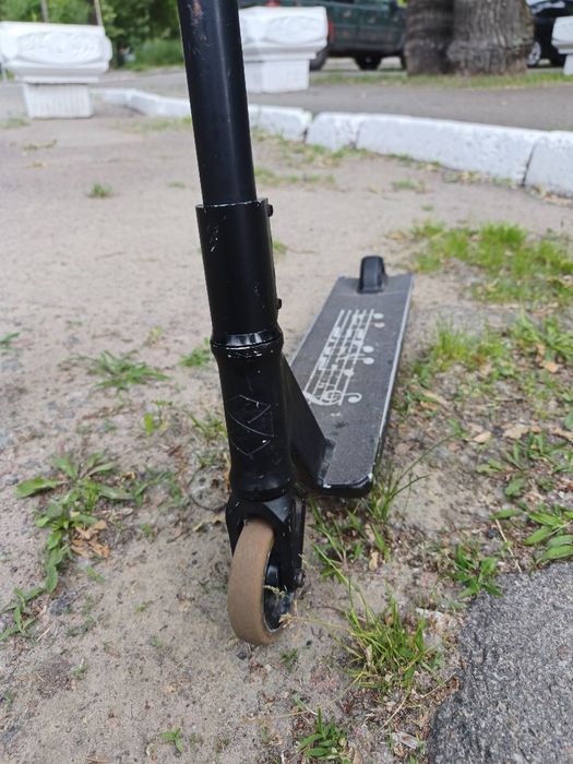 трюковий самокат Native Stem Pro Black (розмір L)