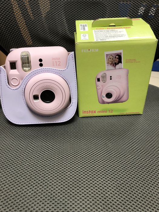 Фотокамера миттєвого друку instax mini 12 +сумка+катридж
