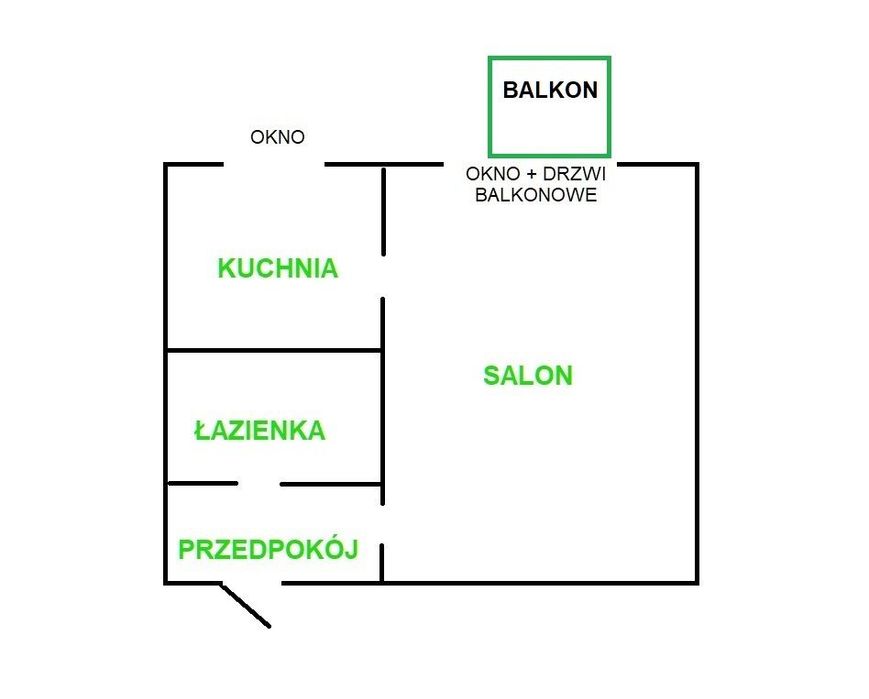 Bezpośrednio | Pieszo 2 min do Metra | Balkon |31 m² z piwnicą|Do nego - Widok 2