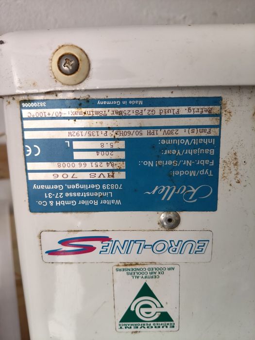 Evaporador de frio + régulateur