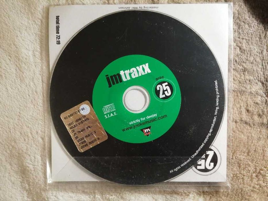 VA - Jocks Music The Jm Traxx Vol. 25 CD