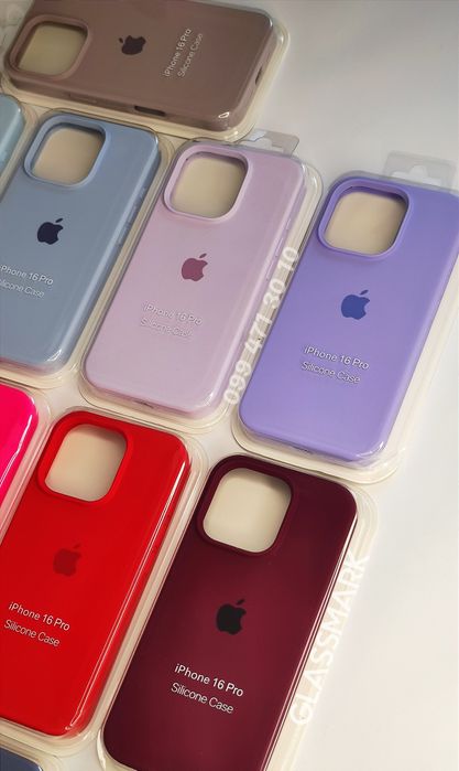 Чохол Silicone Case iPhone 16 Pro Max чохол на айфон 16 iphone 16pro
