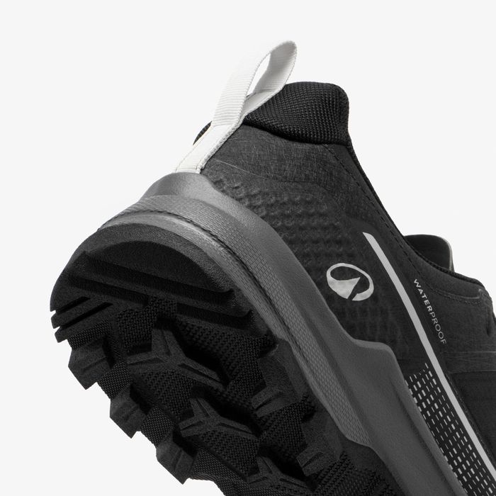 Calçado de caminhada impermeável - MH500 - Homem Light Preto