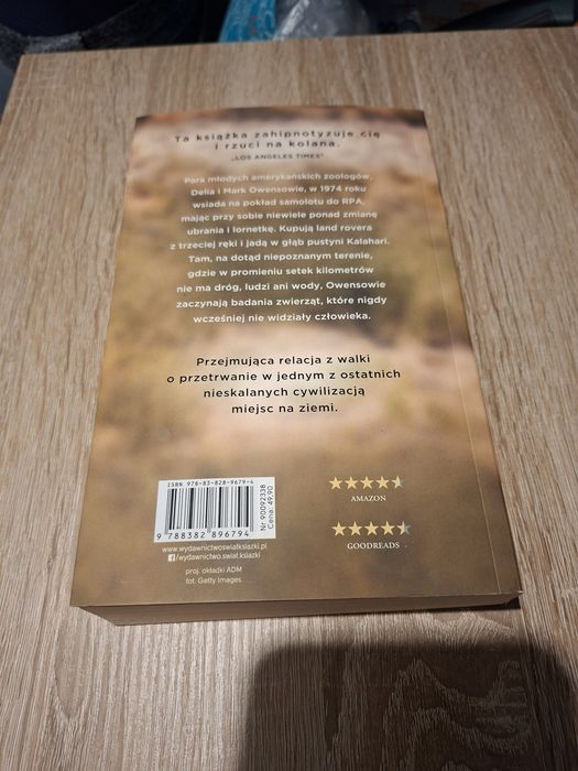 Książka Zew Kalahari