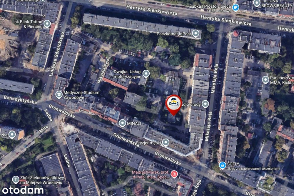 Lokal usługowy 110 m² do wynajęcia | ul. Reja 16A, Wrocław