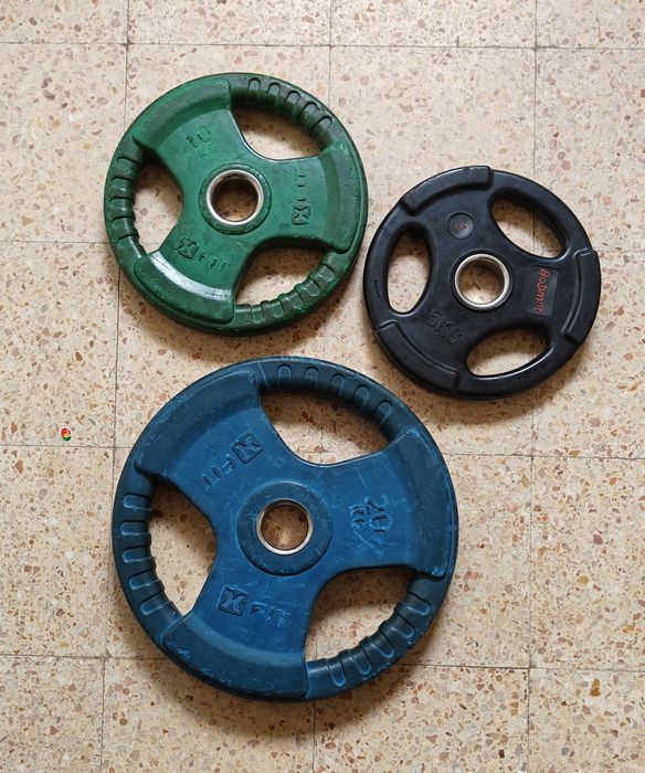 Discos/pesos para barra olimpicas