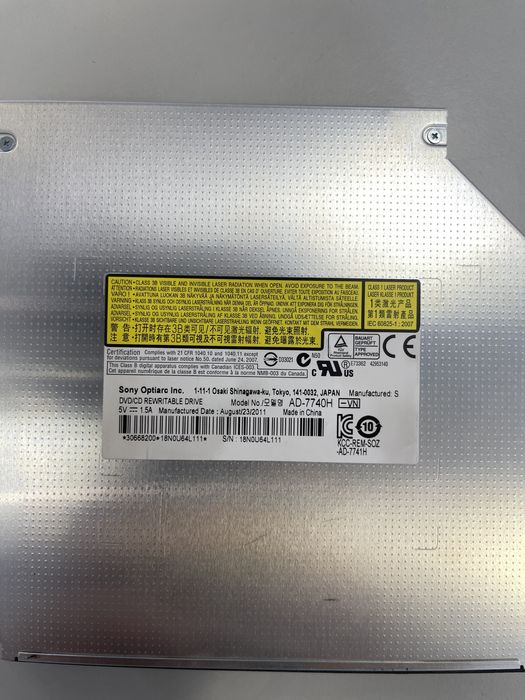 Original Sony Vaio Internal Optical Drive64729960690691124