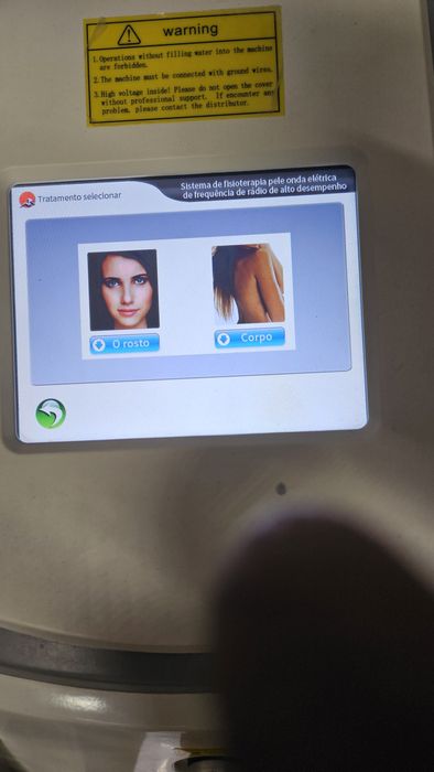 Vendo máquina de depilação a laser das mais completas do mercado!