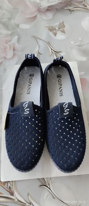 Мокасини сітка р.39